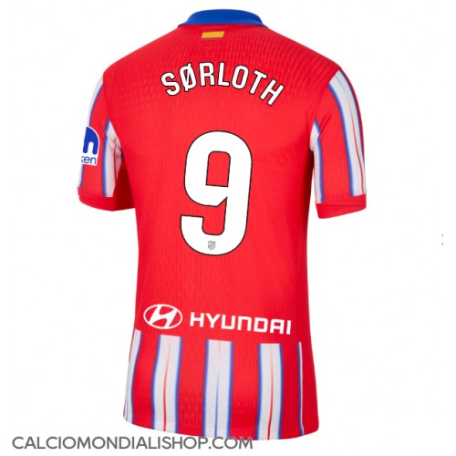 Maglie da calcio Atletico Madrid Alexander Sorloth #9 Prima Maglia 2024-25 Manica Corta